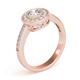Engagement Rings Halo Round - TN83616